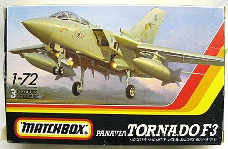 Matchbox 1/72 TWO Panavia Tornado F3 - 65th Sq 229 Operational Conversion Unit RAF Coningsby Sept 1986 (Two Different Aircraft), PK-130 plastic model kit